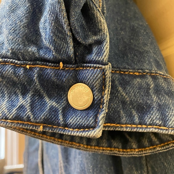 ANTHROPOLOGIE BlankNYC Walk in The Park Denim Shift Dress JUNIORS XL - Picture 3 of 5